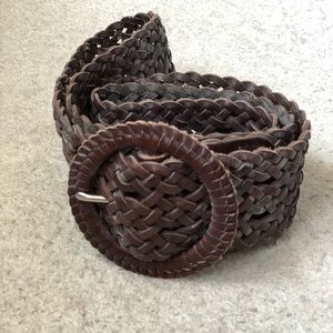 American Eagle Brown weaved belt